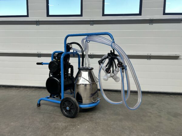 Chariot de traite chèvre ( Réserve de vide )